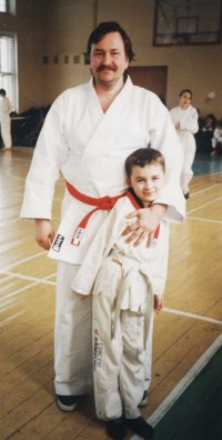 М.Пушков с сыном